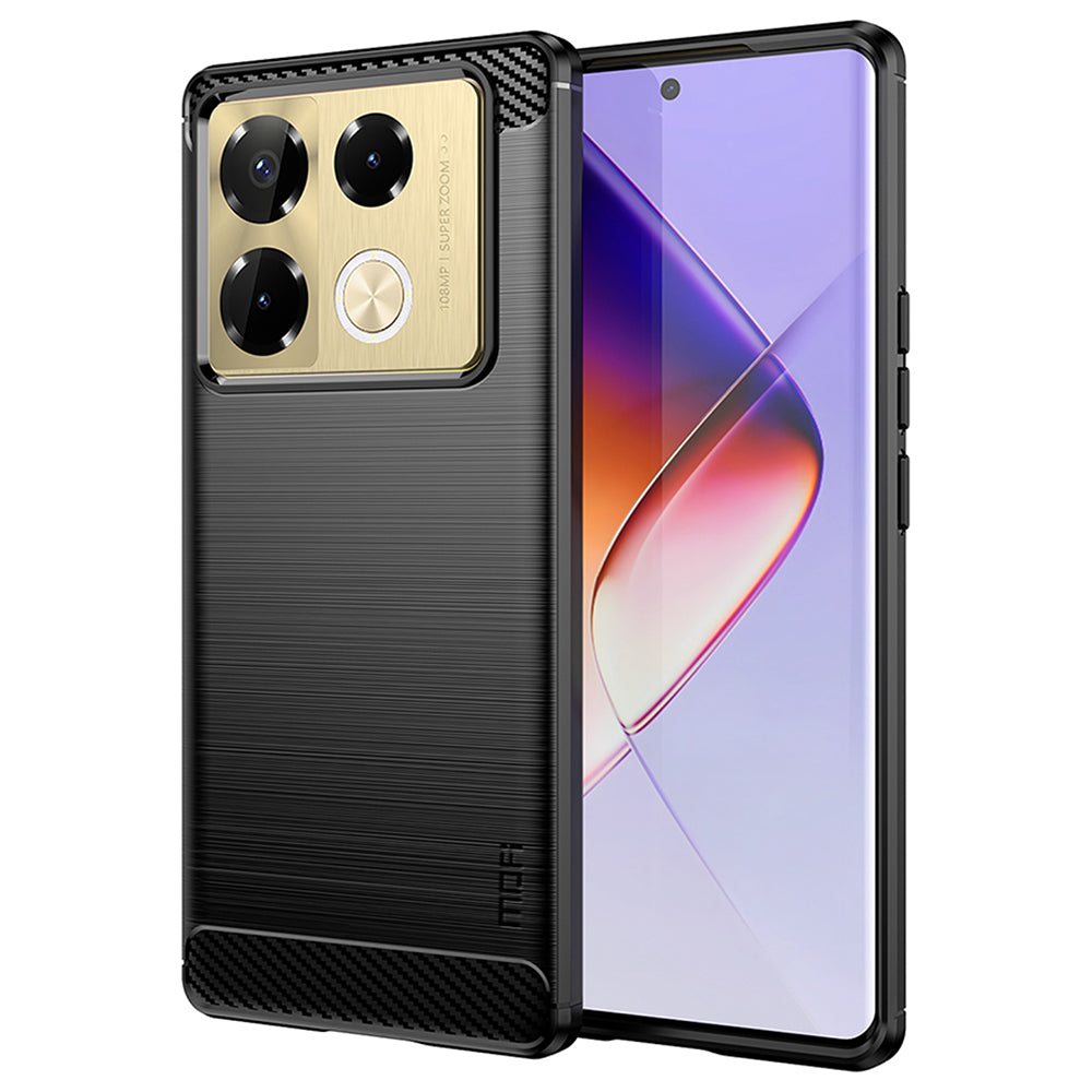 MOFI JK TPU Series-1 Phone Stand Case for Transsion Infinix Note 40 Pro+ Shockproof Shell TPU Phone Cover MOFI JK TPU Series-1 Phone Stand Case for Transsion Infinix Note 40 Pro+ Shockproof Shell TPU Phone Cover